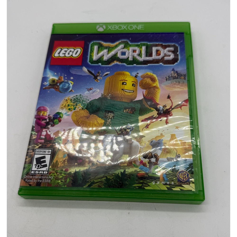 LEGO Worlds Xbox One Game Disc Complete In Box Exploration Adventure